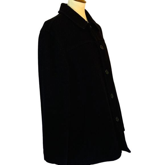 J. Crew navy peacoat, menswear, classic, minimal, timeless, New England, preppy - Picture 2 of 8